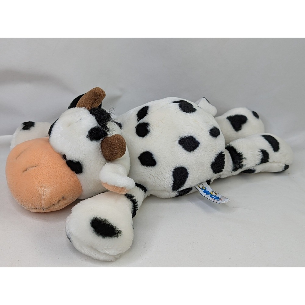 Nici Cow Plush 13 Inch‎ Black White Spots Germany Stuffed Animal Toy